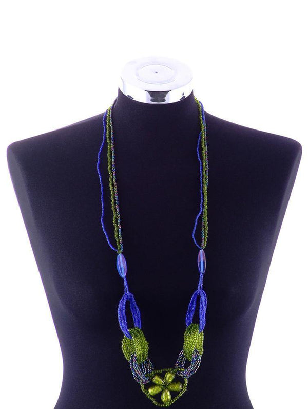 Colier margele sticla  Liza Panait Liza Panait Online Boutique